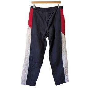 Vintage 80s Luxury Givenchy Fleece Lined Track Pants Mens Medium Activewear Flaw